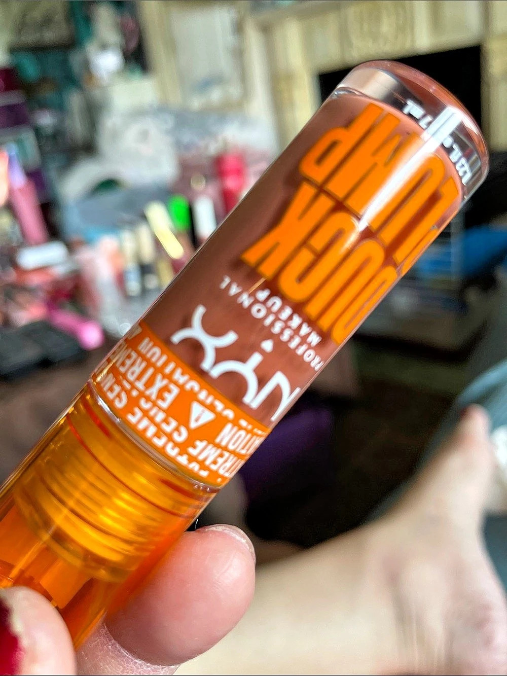 NYX Sealed Duck Plump Gloss BROWN OF APPLAUSE